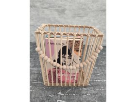 Resim Bambu Çubuklu Boncuklu Dergilik 25 cm 