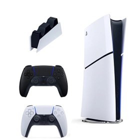 Resim Sony Playstation 5 Slim Digital + 2. Siyah Dualsense + Şarj İstasyonu (İthalatçı Garantili) 