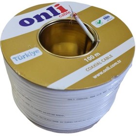 Resim electroon Onli Rg6-u4 Gold Seri Anten Kablosu 100metre 48tel Yerli Üretim 