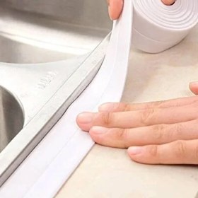 Resim Alet Çantam Banyo Duşakabin Küvet Mutfak Lavabo Tezgah Sızdırmaz Su Geçirmez Kenar Bandı 38 mm x 3.2 mt 