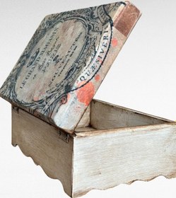 Resim Dekoratif Vintage Saklama Kutusu, Ahşap Mücevher Kutusu, Ev Dekoru 