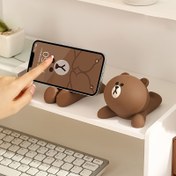 Resim 1 adet Su Geçirmez Ayıcık Telefon Tutucu - Dekoratif, Tatil ve Doğum Günü Hediyeleri için İdeal, Ev ve Ofis 