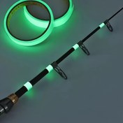 Resim 3m Kendinden Yapışkanlı Yeşil Parıltılı Balıkçılık Bandı - 1cm Genişlik - PET Malzeme - Balıkçılık Aksesuarları 