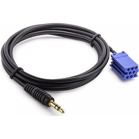 Resim Audi Araçlar için Hazır Aux Kablosu 1 Metre 8 Pinli 