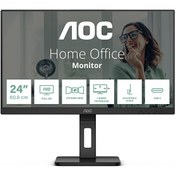 Resim 24P3CV 23.8" 75Hz 4Ms HDMI DP USB-C FHD Adaptive-Sync IPS Pivot Vesa Monitör AOC