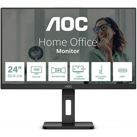 Resim 24P3CV 23.8" 75Hz 4Ms HDMI DP USB-C FHD Adaptive-Sync IPS Pivot Vesa Monitör 
