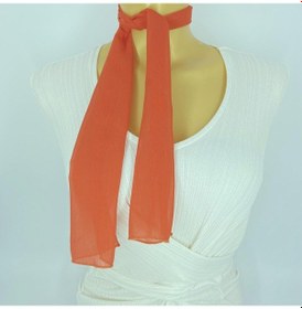 Resim Paredora Pembe Kısa Fular Çok Renkli 