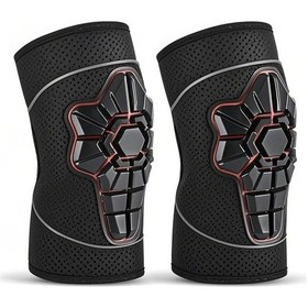 Resim Jokmae Çocuklar İçin Yüksek Yoğunluklu Dolgulu Dikişli Diz Koruyucusu - Kaykay, Bisiklet, Rolbeyke Sporları İçin Güvenli Koruma Siyah Diğer 