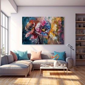 Resim Çiçeğin Renk Karışımı - 150x100 