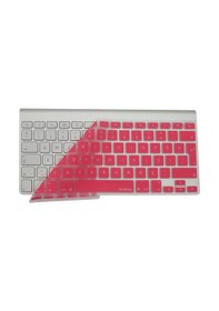 Resim Klavye Kılıfı Magic Keyboard-1 A1314 A1242 İle Uyumlu Türkçe Q Baskı Silikon Kılıf Açık Pembe 