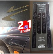 Resim Opel Combo Kapı Eşiği Set + Çamurluk Vent Krom Görsel 