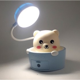 Resim PİNA HEDİYELİK AKSESUAR Çocuk Masa Lambası Şarjlı Kalemtraşlı 