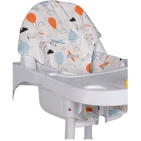 Resim Safemom Mama Sandalyesi Minderi Beyaz 05983498323N1 