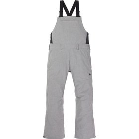 Resim Burton Snowdial 2l Bib Pt Erkek Gri Snowboard Pantolonu 
