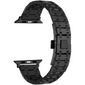 Resim Noktaks - iOS Uyumlu Watch Ultra 49mm - Kordon Krd-83 Metal Kordon 