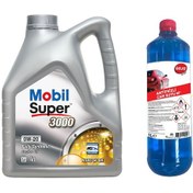 Resim Mobil Super 3000 0W-20 Motor Yağı 4 L + Gojo Kışlık Camsuyu 