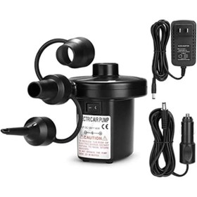 Resim Genel Markalar Outdoor DC 12V/220V Elektrikli Hava Pompası – Şişirme ve Hava Boşaltma 
