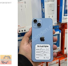 Resim Apple iPhone 14 İkinci El YD | 256 GB | Mavi 