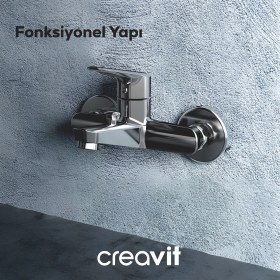Resim Creavit Bevel Krom Banyo Bataryası BV2500 