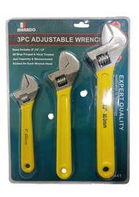 Resim 3 Parça Kurbağacık Set Blisterli Paket 8-10-12 İnç İngiliz Anahta 