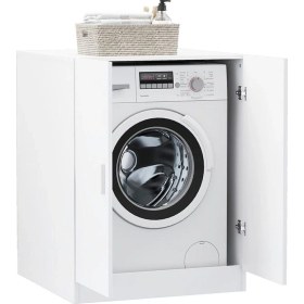 Resim Serpin Banyo Dolabı-çok Amaçlı-çamaşır Makinesi Dolabı-beyaz Beyaz 