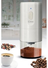 Resim Kiwi Kspg-4816 Şarjlı Kahve Baharat Öğütücü Siyah 