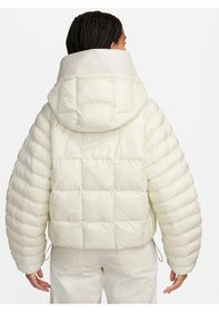 Resim Nike Sportswear Therma-fit Primaloft Thermoplume Swoosh Puffer Full-zip Kadın Mont Ndd Sport Beyaz 