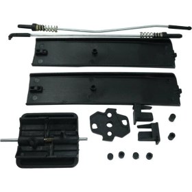 Resim Vassparts Volkswagen Caddy 2004-2020 Sürgülü Cam Mandalı Tamir Takımı - 2K0847773 