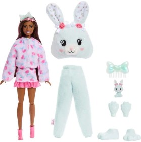 Resim Barbie Barbi̇e Cuti̇e Reveal Care Bear Seri̇si̇ Bebek 2. Seri̇ JJP65 