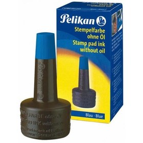 Resim Pelikan Istampa Mürekkebi 28 ML Mavi 351213 