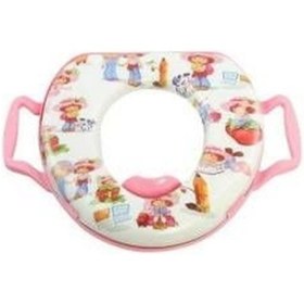 Resim Konforlu Şık Sünger Dolgulu Çocuk Klozet Kapağı Pembe 