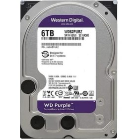 Resim Wd Purple 3,5'' 6tb 64MB 5400RPM WD62PURZ 
