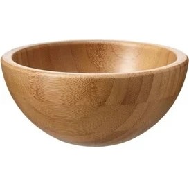 Resim Bambu Servis Kasesi Ölçü 12 cm Bambu Çerezlik Kase 