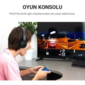 Resim Daisy Store USB Ses Kartı 3.5mm Kulaklık ve Mikrofon Girişli Siyah 