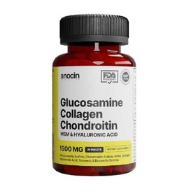 Resim Anocin Glucosamine Chondroitin Msm Kolajen Curcumin Tablet 1500 mg 30 Tablet 