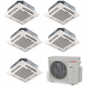 Resim Bosch 42000 BTU 1 Dış + 5 İç Ünite (9+9+12+12+12) Kaset Tipi Multi Inverter Klima 