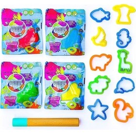 Resim Minik Ellerde Doğal Oyun Hamuru Seti Eco- Friendly Pack 