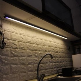 Resim 120CM Dim Edilebilir Tak Çalıştır LED Işık Mutfak, Dolap, Tezgah Altı, Duvar Dekoratif Gecelamba (Günışık) 