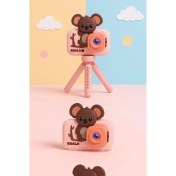 Resim Çocuk Tasarımlı Çocuk Fotoğraf Makinesi – 48 Mp, 1080P Video, Dijital Zoom, Mini Tripodlu 
