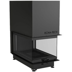 Resim Echa Tech Asansörlü Epi Çelik Şömine Haznesi 60 X 110 