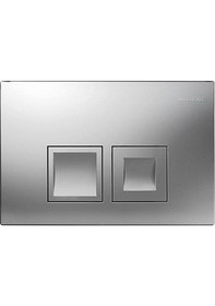 Resim Geberit Delta35 115.135.46.5 Kumanda Paneli Çift Basmalı Mat Krom 