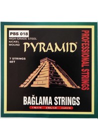 Resim Pyramid Pbs18 018 Kısa Sap için Saz Teli - Alman Pyramid 
