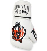 Resim Beyaz Kaplan-2 Model Desenli Boks Eldiveni 001 