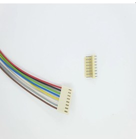 Resim 2,54mm 8 Pin 2510 Kablolu Dişi Konnektör + 180D Erkek PCB Tipi 20cm - 0,25mm 