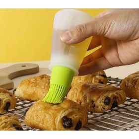 Resim Pompalı Silikon Yağ Fırçası, Yucarlak Uçlu ve Pratik Kullanım Için Tasarlandı 