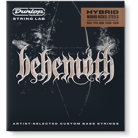 Resim Jim Dunlop Behemoth Hybrid Wound Nikel 5 Telli Bas Teli (50-125) 