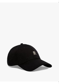 Resim Tommy Hilfiger Th Elevated Chıc Cap Kadın Siyah Şapka - Aw0aw17631 Siyah 