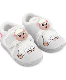 Resim Gezer Kışlık Cırtlı Ayarlanabilir Rahat İç Taban Kız Çocuk Panduf Ayakkabı 