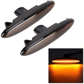 Resim Wondernest Yan Su Sones Siyah Sinyal Sarı Lexus Led İşıklar Işık Işığı İçin, Flaşör Dönüş Dinamik Dc12v/5w Araba Akan Adet 2 Wu Siyah 