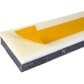 Resim Lidyahan Store Yapışkanlı Kapı Altı Isı Yalıtım Süngeri Eşik Süngeri Sert Siyah 